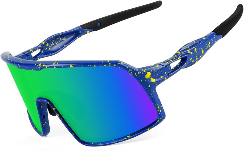 BangLong Polarized Sports Sunglasses for Men Women, UV Protection Sun Glasses for Baseball Running Cycling Fishing - Image 1